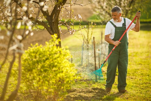 State-of-the-art hedge trimming equipment for efficient maintenance